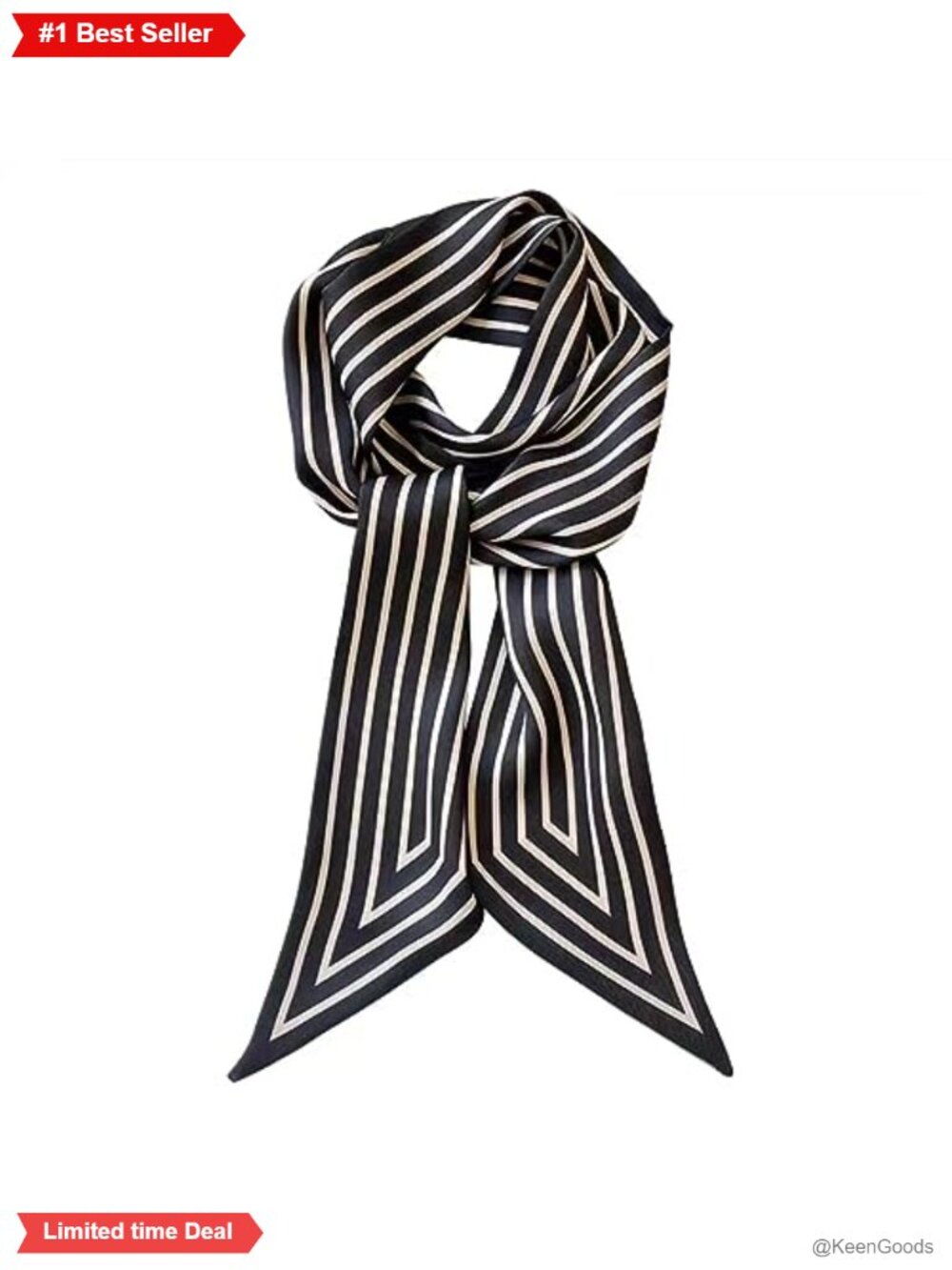 100% Mulberry Silk Ribbon Scarf Hair Head Wrap Handbag Accessory